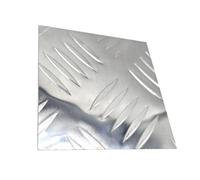 Metaximious High Strength Anti Slip Embossed Aluminum Alloy Pattern Plate Corrosion Resistant 100mm 200mm 300mm 400mm flash(100x200x1mm)