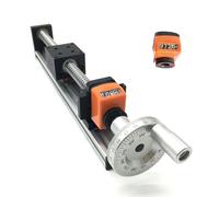 Metaximious Linear Guide Stage CNC Module with Digital Display Position Counter SFU1605 100-500mm Effective Stroke Component(300mm)