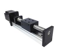 Metaximious Linear Motion Slide Table with SFU1204 Ball Screw Actuator and Nema 23 Motor Module Precision Engineering Stage industry(150mm)