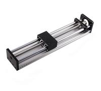 Metaximious SFU1605 Ball Screw Linear Motion Slide Table - CNC Rail Guide Stage with Effective Stroke 100mm, 150mm, 200mm, 300mm Component(100mm)