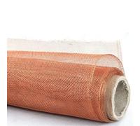 Metaximious Signal Shield Copper Mesh Screen 10 to 200 Mesh Dry Sift Filtering Fabric for Effective Shielding DIY(30 MESH 50x50cm)