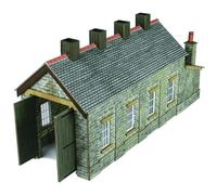 Metcalfe Models Pn932 N Gauge Stone Single Track Engine Shed By Metcalfe Models