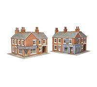 Metcalfe PN116 Corner Shop & Pub Card Kit - Red Brick N Gauge