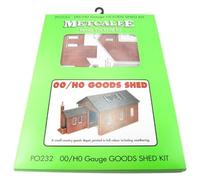 Metcalfe Po232 Oo Gauge Card Kit - Goods Shed Construction Kit