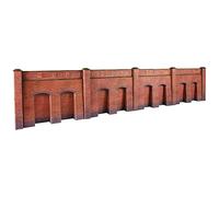 Metcalfe Models PO244 OO/HO Scale Retaining Walls Red Brick Style by Metcalfe Models
