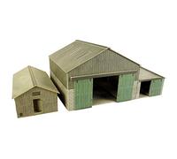 Metcalfe Po252 Oo Gauge Card Kit - Manor Farm Buildings (Cow Shed)