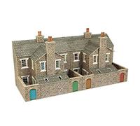 Metcalfe PO277 Low Relief Terraced House Backs Stone Card Kit OO/HO Gauge