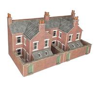 Metcalfe PO304 Low Relief Terraced House Backs OO Gauge