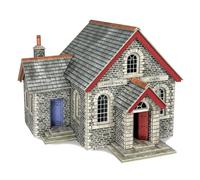 Metcalfe PO318 Little Cardleywick Chapel Card Kit, OO/HO Gauge