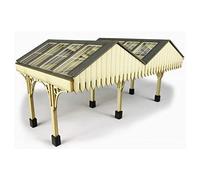 Metcalfe PO340 Platform Canopy Kit Card Kit OO/HO Gauge