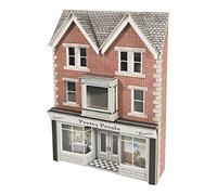 Metcalfe PO374 Low Relief No.7 High Street Shop Front Card Kit