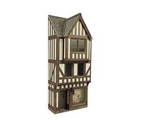 Metcalfe PO421 Low Relief Half Timbered Shop Front Card Kit