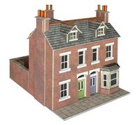 Metcalfe Victorian Red Brick Terraced House OO Gauge Kid 1:76 House Children (8+) and Hobbyists