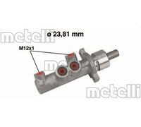 METELLI 05-0366 Brake master cylinder