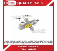 METELLI Brake Master Cylinder VAUXHALL INSIGNIA Mk I Hatchback 2008 - 2012
