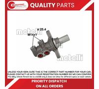 Metelli Brake Master Cylinder 05-1125