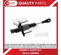 Metelli Master Cylinder, clutch 55-0128