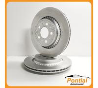 Metelli Pair Of Rear Brake Discs Volvo XC90 2.5 3.2 V8 2002/2012 23-1133C