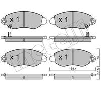 metelligroup 22-0320-0 - Made in Italy - Brake Pads