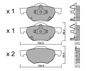 metelligroup 22-0730-0 - Brake Pads