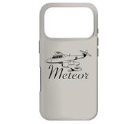 Meteor 1st British Jet Fighter Plane Flying Diagram Case for iPhone 17 Pro