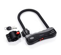 meteor Bike Lock High Security Key / 4 Digit Code Combination Coiling Cable Chain Mounting Bracket Cycling Accessories MTB Scooter Moto Grills Secured Anti-theft Steel Wire Intergrated Keys (U-Lock)