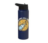 Meteor Count Still Looking Up Astronomy Humor Stainless Steel Insulated Water Bottle