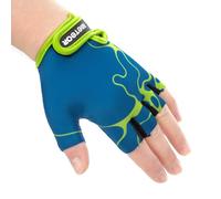 meteor - Cycling Gloves - Bike Accessories - Bicycle - Durable Anti-Slip Fingerless Gloves for Boys and Girls, Soft Padding, Ideal for Kids Bike Cycling - Size: XS - Motif : Marble
