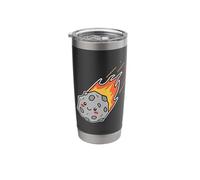 Meteor Design for Boy Girl Kid Comet Asteroid Space Stainless Steel Insulated Tumbler