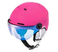 Ski Helmet for Men Women Boy Girl Kid Children Skiing Snowboard Certified Safety Professional Snow Sports Earmuff Winter Warm (M (55-58cm), Pink)