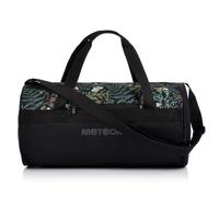 meteor Gym Duffel Cabin Holdall Bag - Lightweight Sports Luggage with Shoe Compartment, Shoulder Strap, Underseat Hand Size for Travel Workout Weekend Overnight (Verdant, 48x25x25 cm)