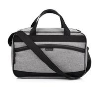 meteor Gym Duffel Cabin Holdall Bag - Lightweight Sports Luggage with Shoe Compartment, Shoulder Strap, Underseat Hand Size for Travel Workout Weekend Overnight