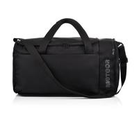 meteor Gym Duffel Cabin Holdall Bag - Lightweight Sports Luggage with Shoe Compartment, Shoulder Strap, Underseat Hand Size for Travel Workout Weekend Overnight (Schwarz, 50x30x27 cm