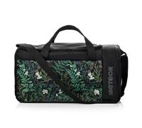 meteor Gym Duffel Cabin Holdall Bag - Lightweight Sports Luggage with Shoe Compartment, Shoulder Strap, Underseat Hand Size for Travel Workout Weekend Overnight (Verdant, 43x20x25 cm