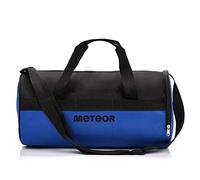 meteor Gym Duffel Cabin Holdall Bag - Lightweight Sports Luggage with Shoe Compartment, Shoulder Strap, Underseat Hand Size for Travel Workout Weekend Overnight