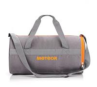 meteor Gym Duffel Cabin Holdall Bag - Lightweight Sports Luggage with Shoe Compartment, Shoulder Strap, Underseat Hand Size for Travel Workout Weekend Overnight