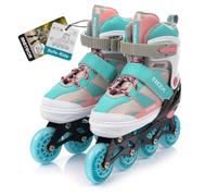 meteor Inline Skates Children's Kids Inliners Roller Skates Rollers ABEC 7 Carbon Children's Inline Skates Adjustable Shoe Size