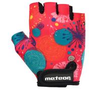 meteor Kids Cycling Gloves - Durable Anti-Slip Bicycle Gloves for Boys and Girls, Breathable, Soft Padding for Safety, Ideal for Bike Riding and Outdoor Sports
