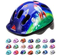 Helmet For Baby Kids Toddler Childrens Boys Cycle Safety Crash Helmet Small Sizes For Child MTB Bike Bicycle Skateboard Scooter Hoverboard Riding Lightweight Adjustable Breathable MV62