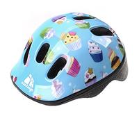 Meteor Kids Bike Helmet Muffins S 48-52 cm, Toddler & Child Cycling Helmet, Lightweight Adjustable Scooter & Skate Helmet with Airflow Vents, Washable Padding, Safety Head Protection