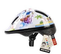 Meteor Kids Bike Helmet Pirate S 48-52 cm, Toddler & Child Cycling Helmet, Lightweight Adjustable Scooter & Skate Helmet with Airflow Vents, Washable Padding, Safety Head Protection