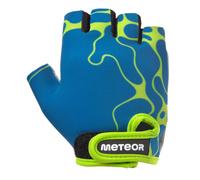meteor Kids Cycling Gloves - Durable Anti-Slip Bicycle Gloves for Boys and Girls, Breathable, Soft Padding for Safety, Ideal for Bike Riding and Outdoor Sports