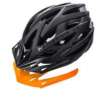 Meteor - Marven Cycle Helmet - Lightweight Adjustable Helmet for Men, Women, Kids - MTB, Bike, Scooter, Skateboard & Hoverboard - Breathable with Detachable Visor - Size L - Grey