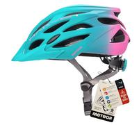 Meteor - MARVEN Cycle Helmet - Lightweight Adjustable Helmet for Men, Women, Kids - MTB, Bike, Scooter, Skateboard & Hoverboard - Breathable with Detachable Visor - Size S - Pink