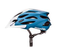 Meteor - Marven Cycle Helmet - Lightweight Adjustable Helmet for Men, Women, Kids - MTB, Bike, Scooter, Skateboard & Hoverboard - Breathable with Detachable Visor - Size M - Pink/White/Navy