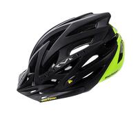 Meteor Marven Cycle Helmet MTB Bike Skateboard Scooter Safety Gear - L 58 - 61 cm (22.8 - 24 inch) - Black-Green