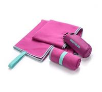 meteor Microfibre Towel Quick Dry Gym Pool Fitness Swimming Travel Camping Beach Yoga Pilates Bath Shower Absorbent Compact Lightweight Dry Men Women Kids Post-Bath Pet Drying (50 x 90 cm, Violet)