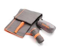 Meteor - Microfibre Quick Dry Towel - 50 x 90 cm - Lightweight Gym, Swimming, Yoga - Compact Beach Blanket, Bath Sheet - for Pets, Dogs - Camping Equipment - Men, Women, Kids - Grey