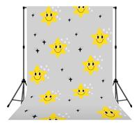 Meteor Premium5x7 Ft Photography Backdrop â€“ Full-Print Polyester Fabric Background Cloth For Studio, Home, Weddings & Newborn Sessions â€“ Wrinkle-Resistant, Portable & Reinforced Edges