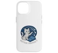 Meteor Prophecy Cosmic Mystic Cat Case for iPhone 14